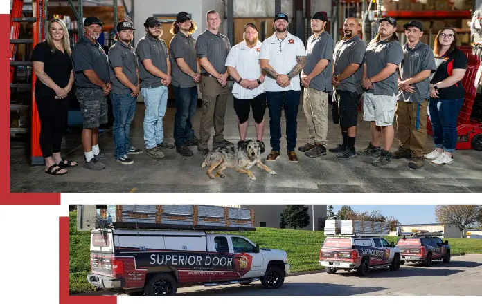 Superior Door team providing expert garage door services in Omaha