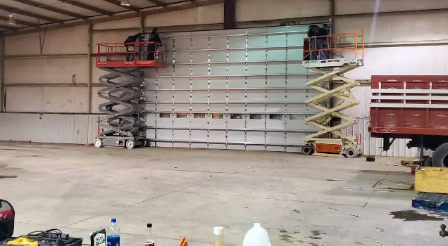 Garage door repair service completed by Superior Door