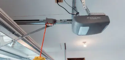 LiftMaster smart garage door opener.