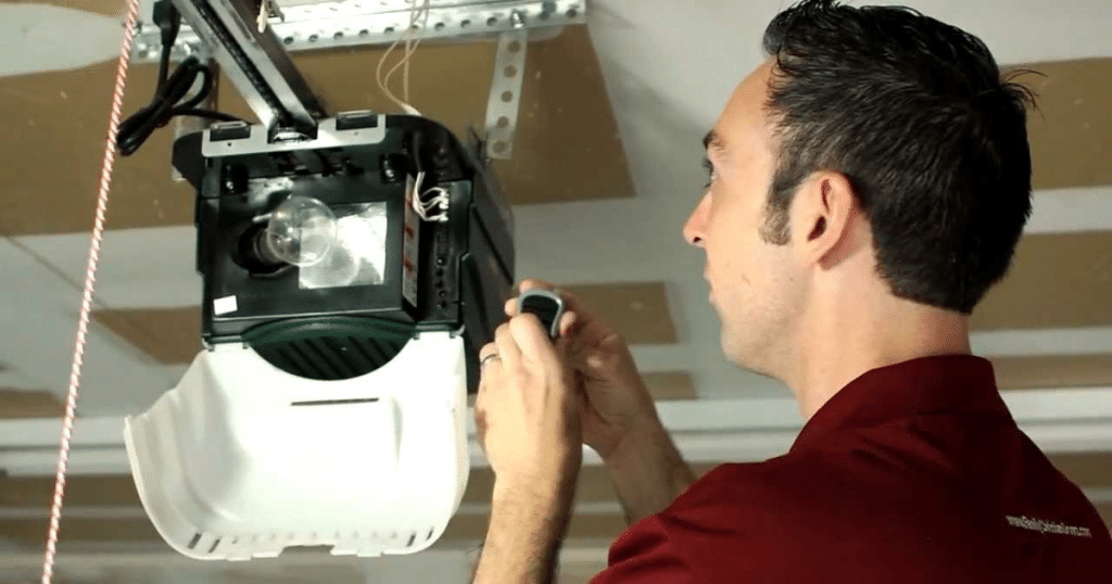 raynor garage door opener programming