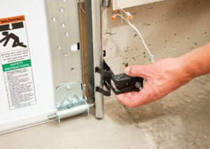 How to reset garage door sensor