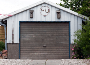 Damaged Garage Door