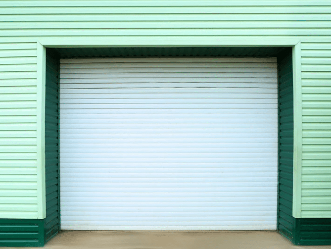 Fire-Rated Roll-Up Garage Door