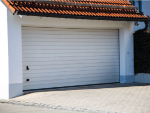 Garage Door with LiftMaster Wall Switch